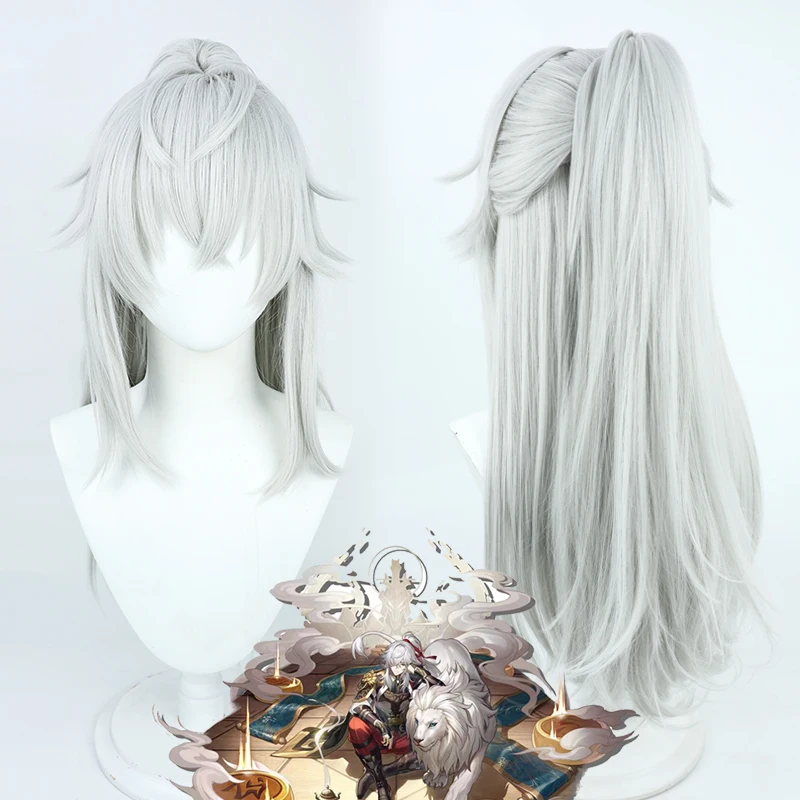 Honkai Star Rail Jing Yuan Cosplay Wig 50cm Wig Silver White Wig Cosplay Anime Cosplay Wigs Heat Resistant Synthetic Wigs
Honkai Star Rail Jing Yuan Cosplay Wig 50cm Wig Silver White Wig Cosplay Anime Cosplay Wigs Heat Resistant Synthetic Wigs