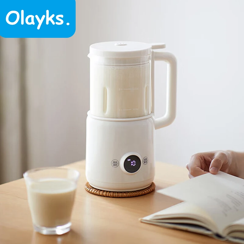 Olayks Food Blender 600ML Mixer Boil Free And Filter Free Soybean Milk Machine Portable Multifunctional Auxiliary Food Machine
Olayks Food Blender 600ML Mixer Boil Free And Filter Free Soybean Milk Machine Portable Multifunctional Auxiliary Food Machine