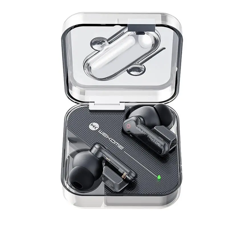 Noise Canceling Earbuds Automatic Connection Transparent Headset Call Clear With Microphone In-Ear Blue Tooth Headphones
Noise Canceling Earbuds Automatic Connection Transparent Headset Call Clear With Microphone In-Ear Blue Tooth Headphones