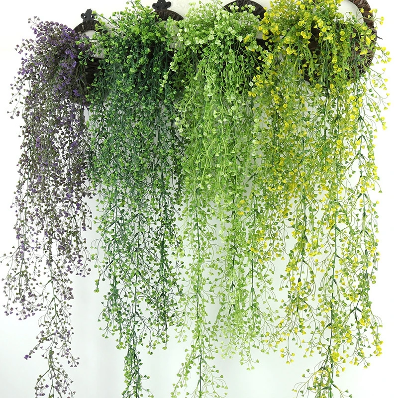 Artificial Wall Hanging Flower Vines Fake Plants Home Garden Decoration Outdoor Plastic Rattan Leaf Branches Green Plant Ivy
Artificial Wall Hanging Flower Vines Fake Plants Home Garden Decoration Outdoor Plastic Rattan Leaf Branches Green Plant Ivy