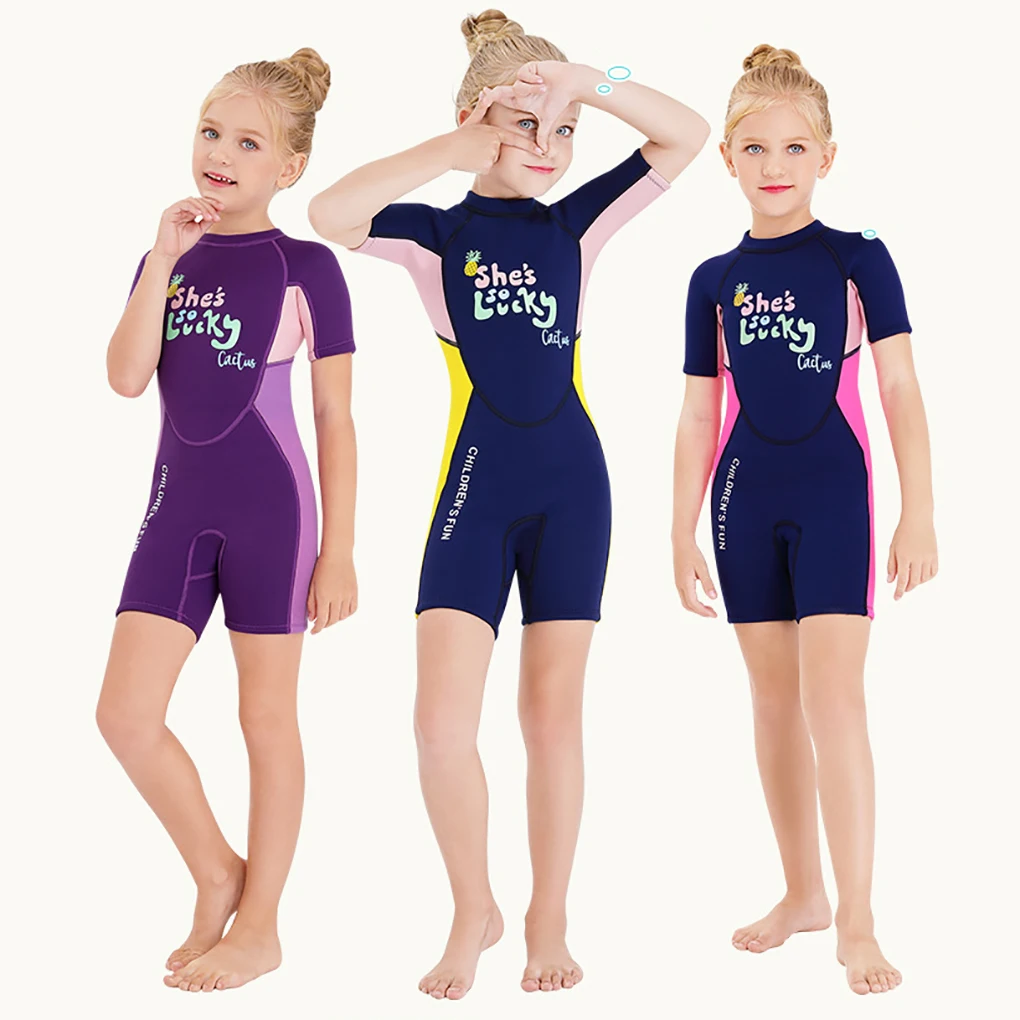 2 5MM DiveSail Children Wetsuits Warm Keeping One-piece Diving Suit Quick Drying Short Sleeved Pants Keep Warming Swimsuit
2 5MM DiveSail Children Wetsuits Warm Keeping One-piece Diving Suit Quick Drying Short Sleeved Pants Keep Warming Swimsuit