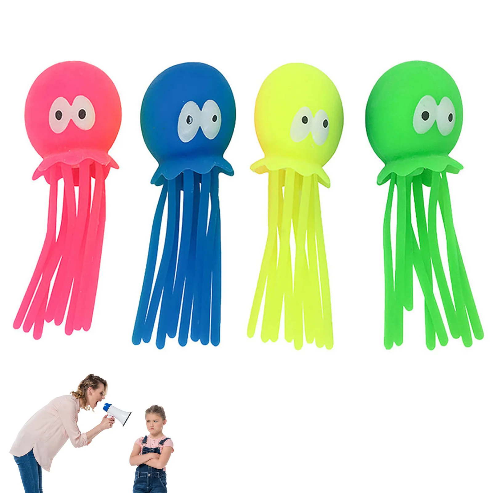 

Jellyfish Toy Squishy Stress Balls Mini Soft Jellyfish Squeeze Stress Reliever Balls Birthday Toy Gifts For Children Adults Part
