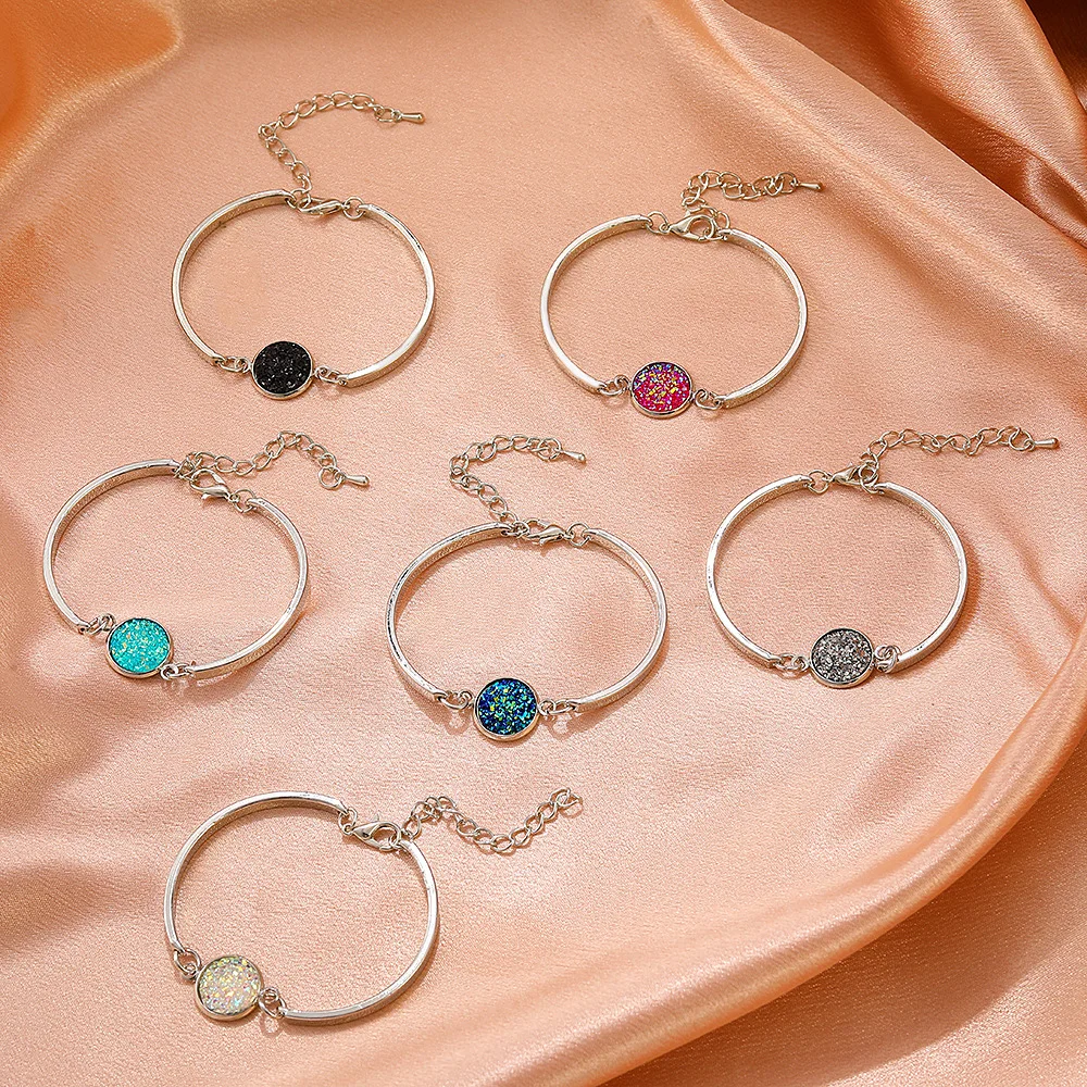 Dainty Sparkling Gypsophila Bracelet for Women Multicolor Zircon Round Adjustable Bracelet Wedding Fashion Party Jewelry Gifts
Dainty Sparkling Gypsophila Bracelet for Women Multicolor Zircon Round Adjustable Bracelet Wedding Fashion Party Jewelry Gifts
