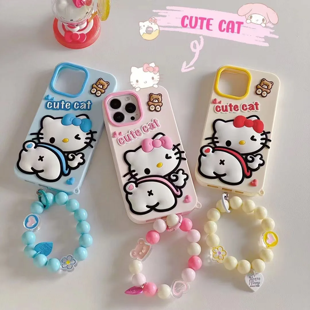 Sanrio KT cat with upturned buttocks with bracelet Phone Cases For iPhone 14 13 12 11 Pro Max Back Cover
Sanrio KT cat with upturned buttocks with bracelet Phone Cases For iPhone 14 13 12 11 Pro Max Back Cover