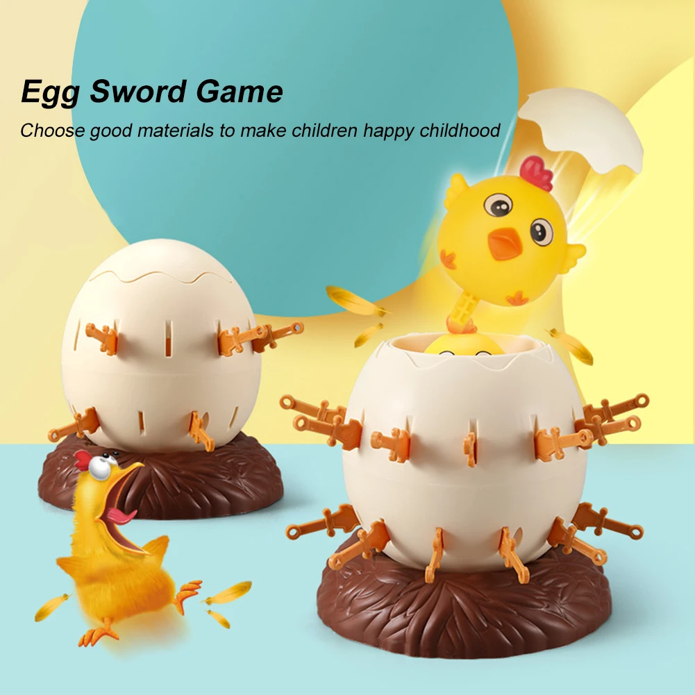 Kids Children Funny Lucky Game Creative Educational Pretty Cute Egg Sword Game Stress Relief Interactive Tricky Parent-child Toy
Kids Children Funny Lucky Game Creative Educational Pretty Cute Egg Sword Game Stress Relief Interactive Tricky Parent-child Toy