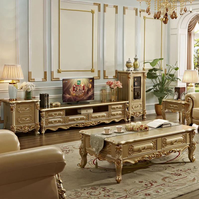 1American TV Cabinet Coffee Table Combination Floor Cabinet Side Cabinet Set Living Room Marble Furniture European Solid Wood
1American TV Cabinet Coffee Table Combination Floor Cabinet Side Cabinet Set Living Room Marble Furniture European Solid Wood