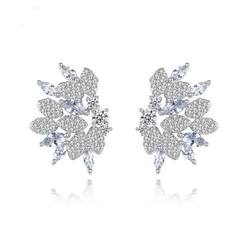 Grier 2022 New Trendy Natural Zircon Earrings Bridal Engagement Wedding Jewelry Elegant Female Fashion Earring Fine Gift
Grier 2022 New Trendy Natural Zircon Earrings Bridal Engagement Wedding Jewelry Elegant Female Fashion Earring Fine Gift