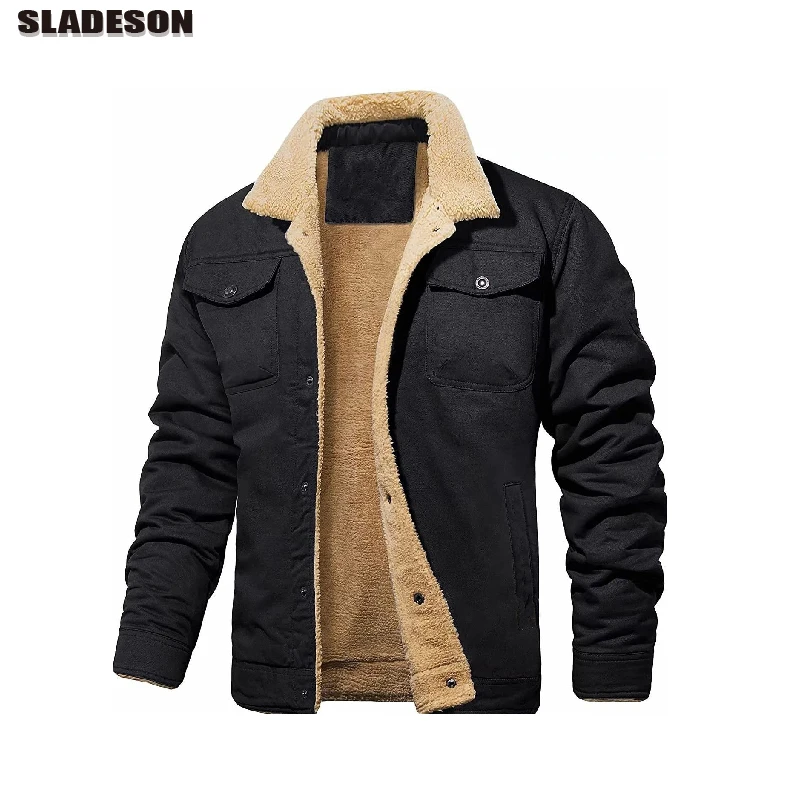 Куртка-бомбер мужская с отложным воротником, ветровка, модная повседневная Уличная одежда в стиле милитари, флисовая куртка для кемпинга
Куртка-бомбер мужская с отложным воротником, ветровка, модная повседневная Уличная одежда в стиле милитари, флисовая куртка для кемпинга