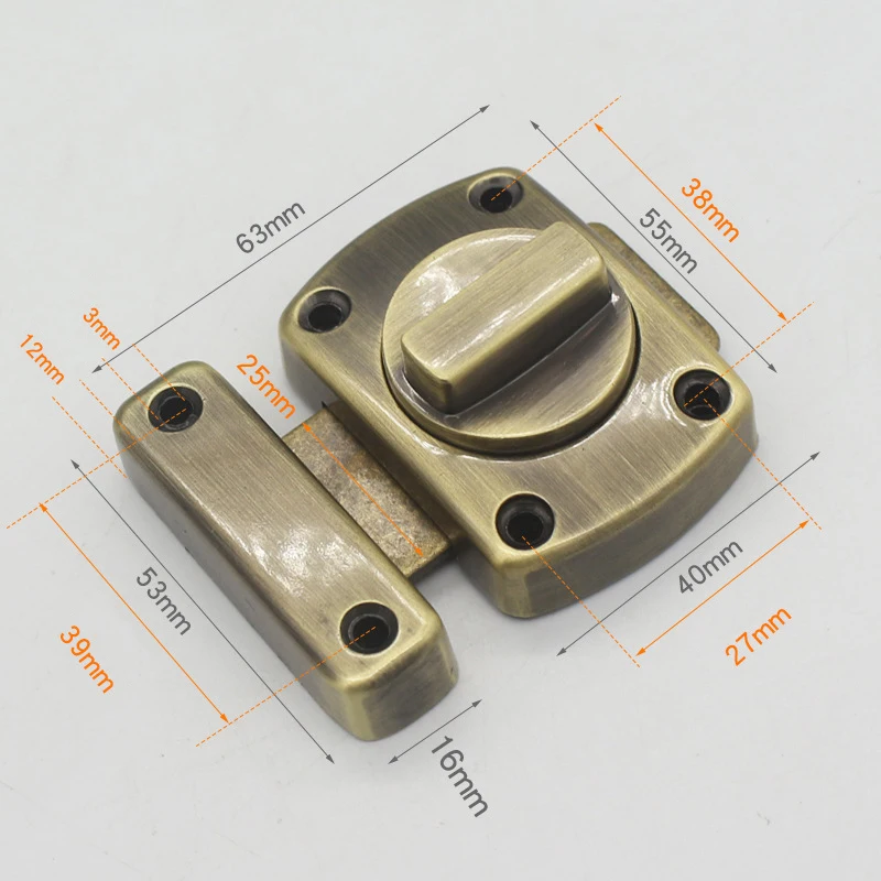 Универсальная дверная защелка утолщенная дверная Пряжка из цинкового сплава заглушка для спальни ванной замок с защитой от кражи
Универсальная дверная защелка утолщенная дверная Пряжка из цинкового сплава заглушка для спальни ванной замок с защитой от кражи