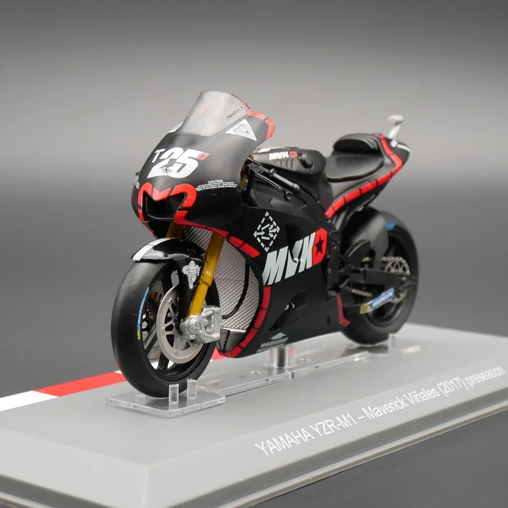 Ixo 1/18 Moto GP 2017 Yamaha YZR M1 Maverick Vinales Preseason Diecast Motorcycle Model
Ixo 1/18 Moto GP 2017 Yamaha YZR M1 Maverick Vinales Preseason Diecast Motorcycle Model