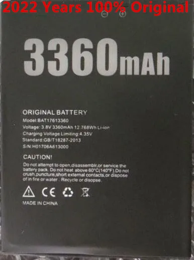 100% оригинальный новый аккумулятор DOOGEE X30 3360 мАч запасные аксессуары Аккумуляторы для смартфона DOOGEE X30
100% оригинальный новый аккумулятор DOOGEE X30 3360 мАч запасные аксессуары Аккумуляторы для смартфона DOOGEE X30