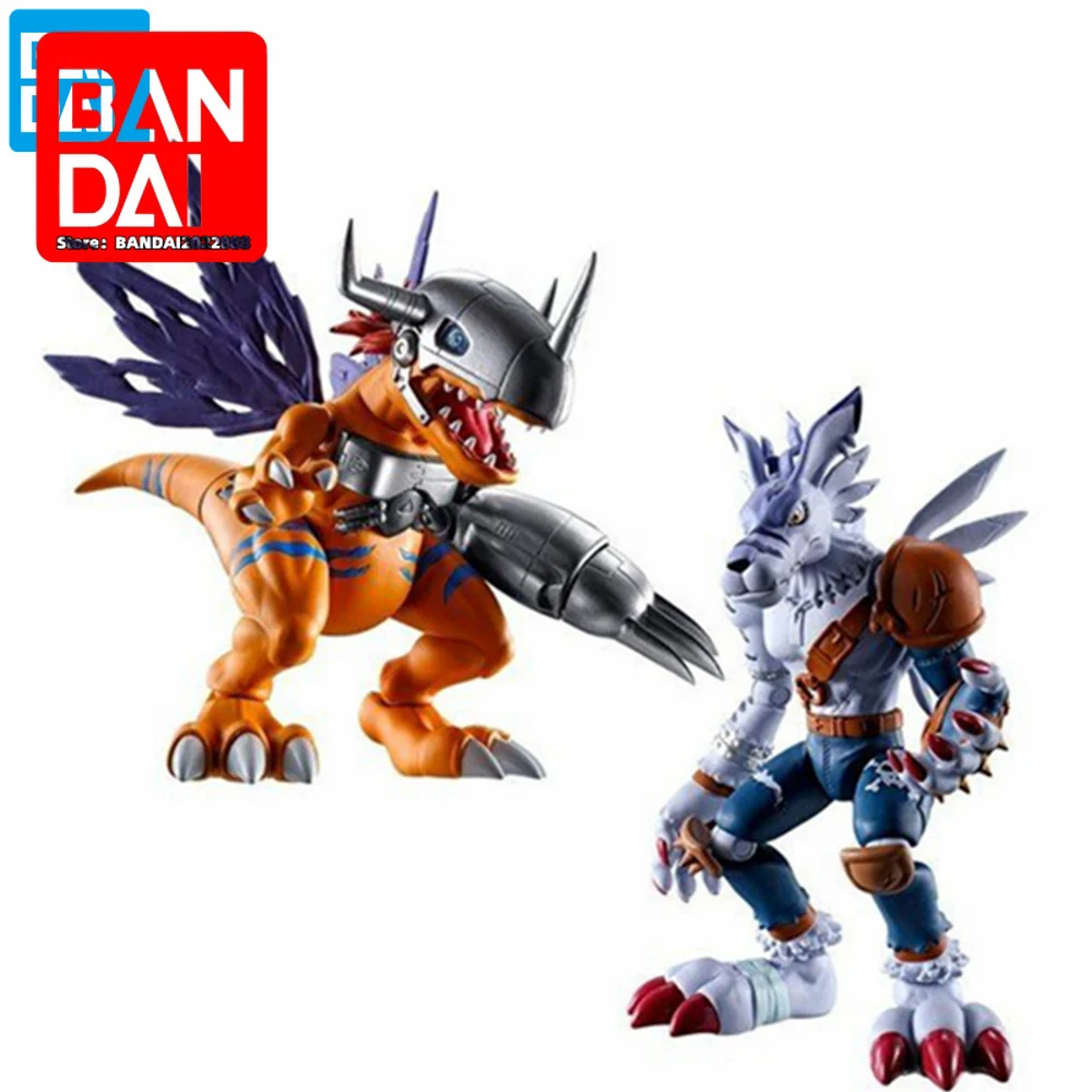 Original Bandai Shokugan Digimon Anime Metal Greymon Were Garurumon PVC Action Figures 80mm Toys
Original Bandai Shokugan Digimon Anime Metal Greymon Were Garurumon PVC Action Figures 80mm Toys