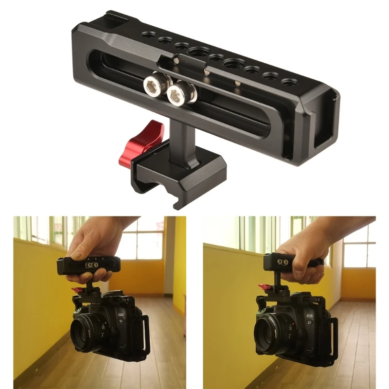 MAGICRIG быстросъемная ручка с двумя креплениями для холодного башмака для DSLR-камеры
MAGICRIG быстросъемная ручка с двумя креплениями для холодного башмака для DSLR-камеры