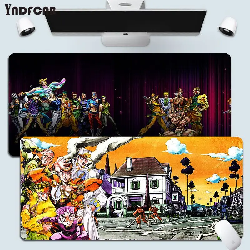 YNDFCNB JOJO Bizarre Adventure Rubber XXL Speed Version Game Computer Keyboard Office Table Mat Gaming Mouse Pad for PC Gamer
YNDFCNB JOJO Bizarre Adventure Rubber XXL Speed Version Game Computer Keyboard Office Table Mat Gaming Mouse Pad for PC Gamer