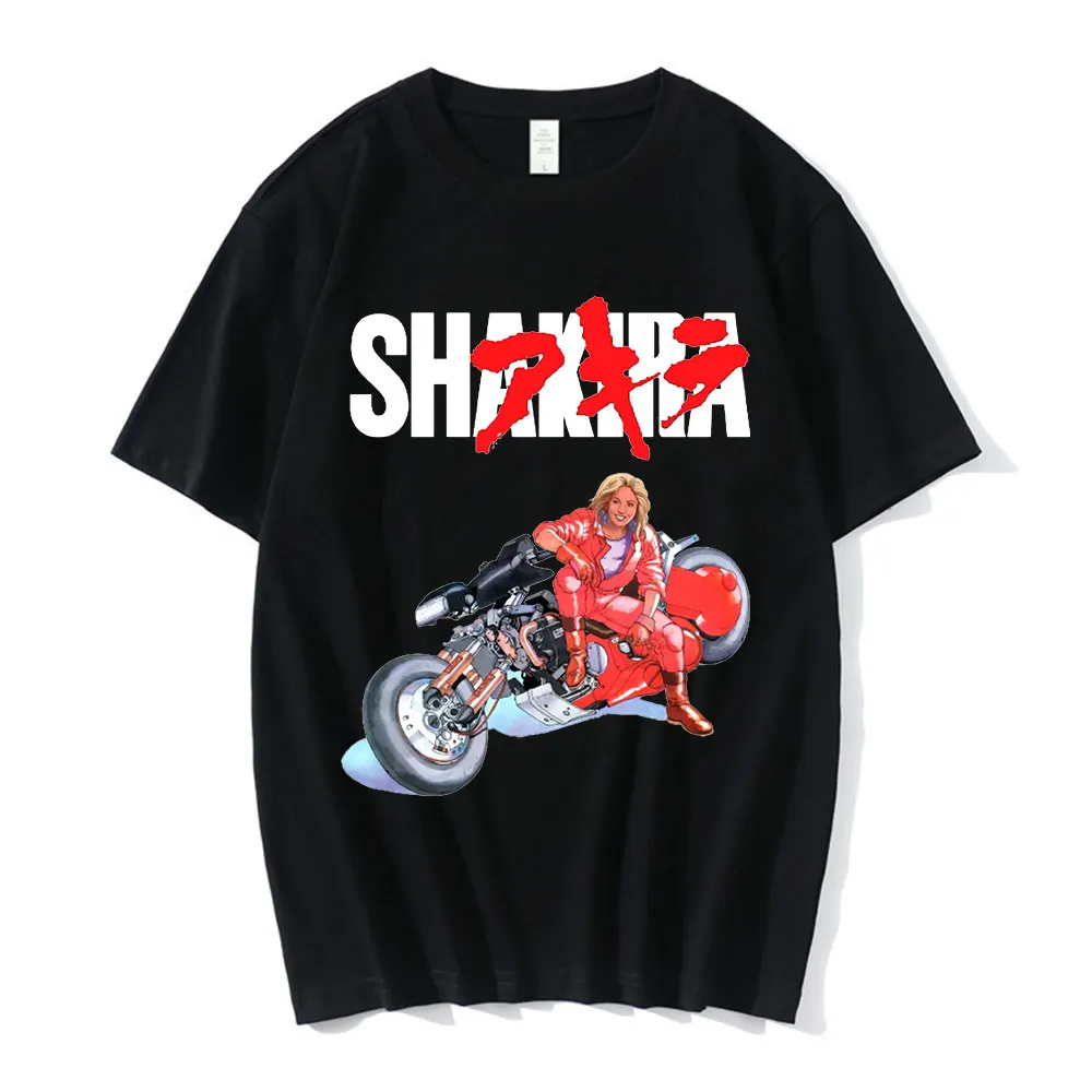 Japan Anime Shakira T Shirt Akira Shotaro Kaneda Motorcycle T-shirts Manga Tokoyo Fashion Harajuku Oversized Men's Cotton Tees
Japan Anime Shakira T Shirt Akira Shotaro Kaneda Motorcycle T-shirts Manga Tokoyo Fashion Harajuku Oversized Men's Cotton Tees