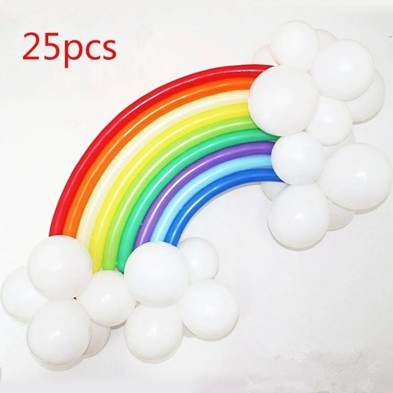 25 Pcs Creativity Wedding Happybirthday Party Colorful Rainbow Balloon Decoration Accessories
25 Pcs Creativity Wedding Happybirthday Party Colorful Rainbow Balloon Decoration Accessories