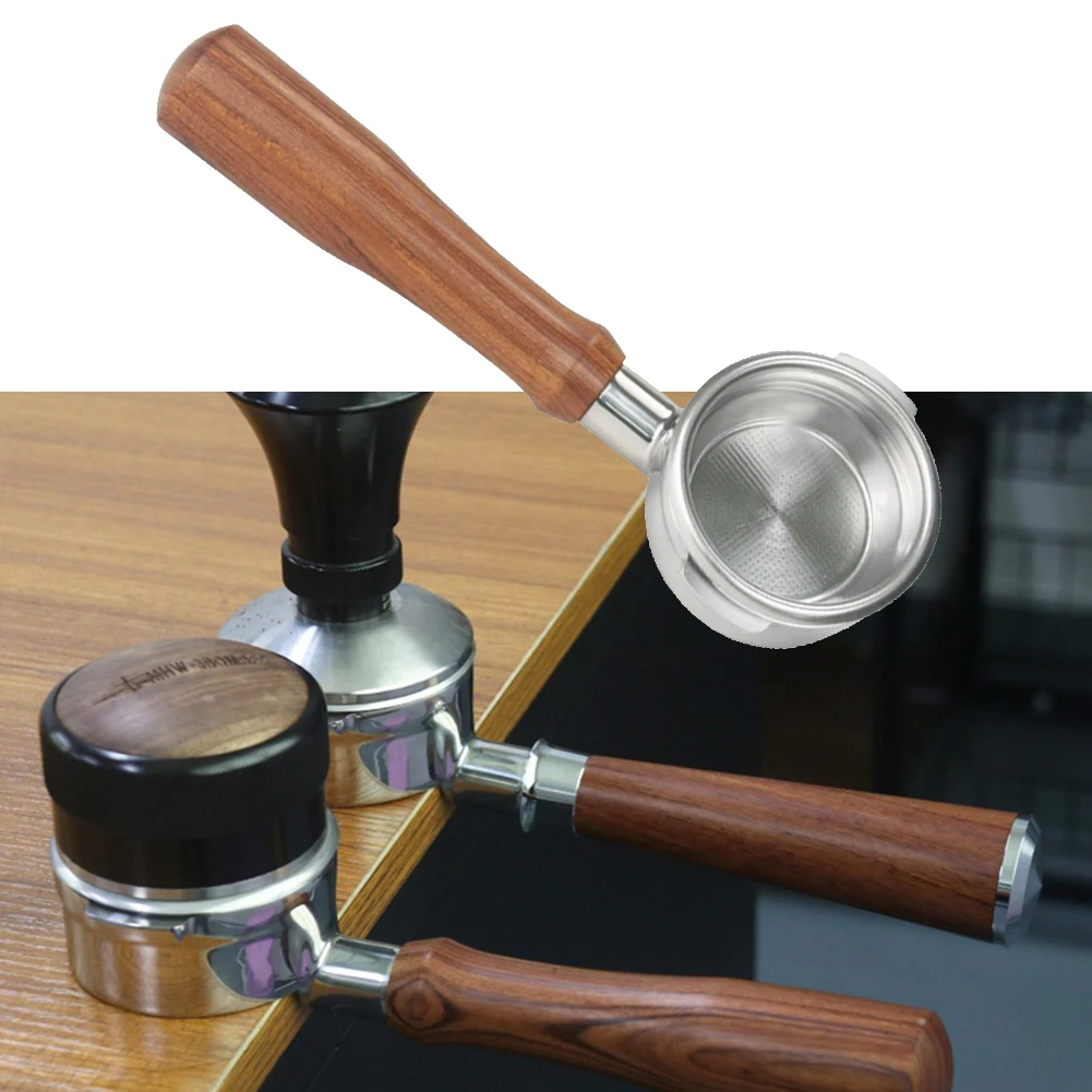Handle Coffee Maker Handle GROUP HANDLE WITH BASKET PORTAFILTER Solid Wood Stainless Steel 226*58mm BOTTOMLESS
Handle Coffee Maker Handle GROUP HANDLE WITH BASKET PORTAFILTER Solid Wood Stainless Steel 226*58mm BOTTOMLESS
