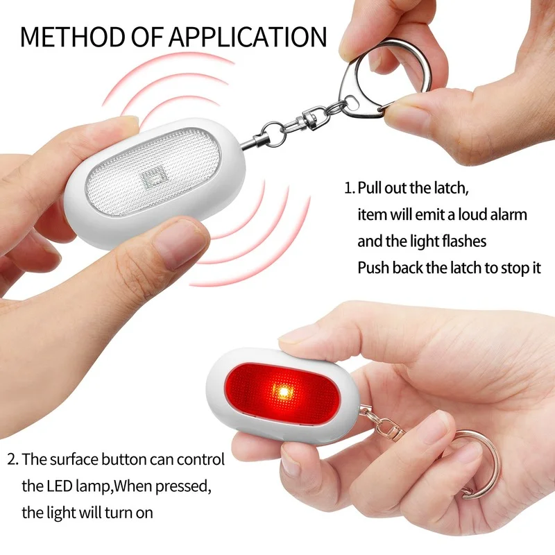Self Defense Alarm 125dB Anti-wolf Girl Child Women Security Protect Alert Personal Safety Scream Loud Emergency Alarm Keychain
Self Defense Alarm 125dB Anti-wolf Girl Child Women Security Protect Alert Personal Safety Scream Loud Emergency Alarm Keychain