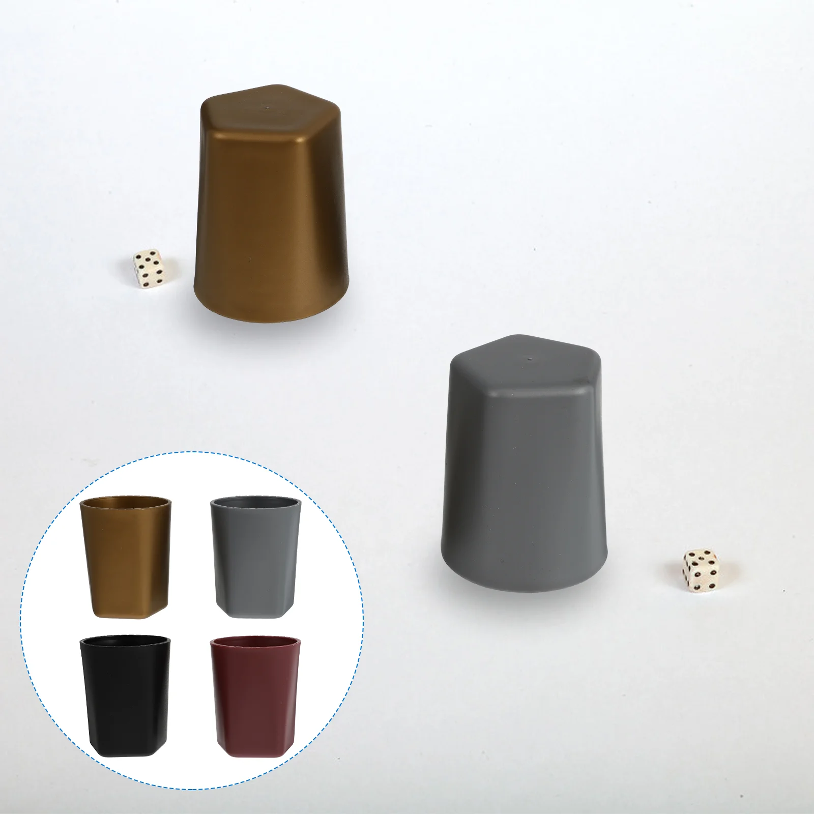 Dice Cup Shaker Cups Game Holder Barktv Storage Shakinggaming Box Supplies Container Pentagonal Straight Thrower Lid Roller
Dice Cup Shaker Cups Game Holder Barktv Storage Shakinggaming Box Supplies Container Pentagonal Straight Thrower Lid Roller