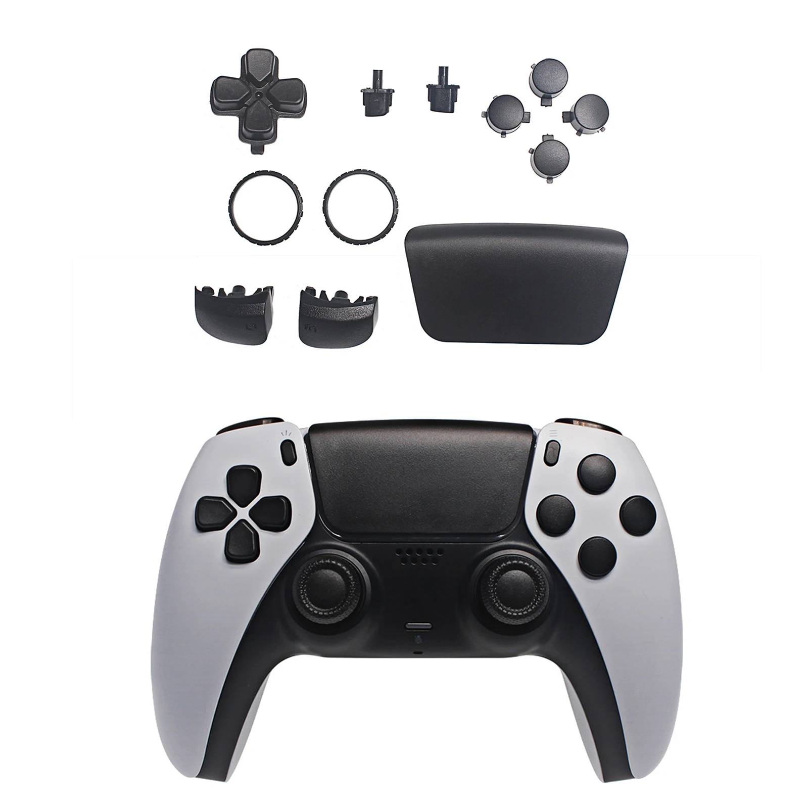 Защитный чехол для геймпада PS 5, чехол с 2 колпачками для захвата большого пальца
Защитный чехол для геймпада PS 5, чехол с 2 колпачками для захвата большого пальца