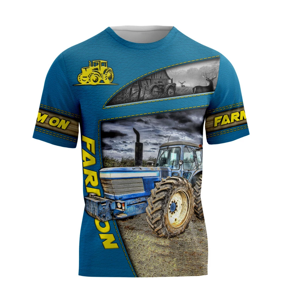 CLOOCL Men T-Shirt Tractor Farmer 3D Printed T Shirt Summer Women Crew Neck Short Sleeve Fashion Casual Beach Male Tops
CLOOCL Men T-Shirt Tractor Farmer 3D Printed T Shirt Summer Women Crew Neck Short Sleeve Fashion Casual Beach Male Tops