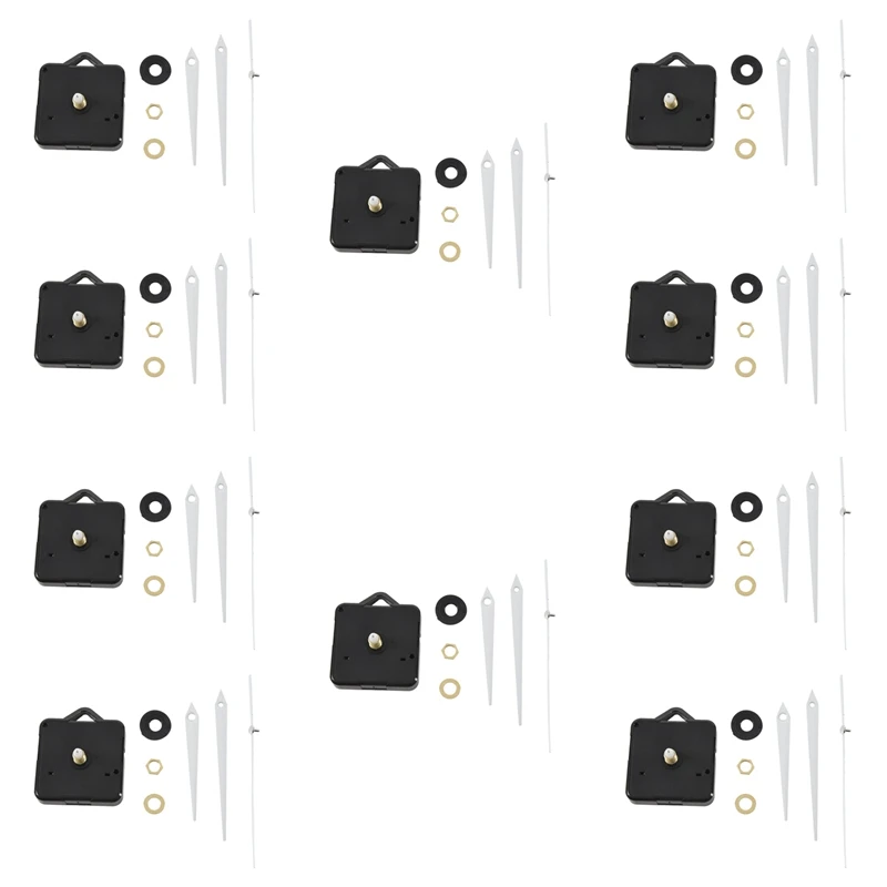 20X Quartz Clock Movement Mechanism DIY Repair Parts + White Hands
20X Quartz Clock Movement Mechanism DIY Repair Parts + White Hands