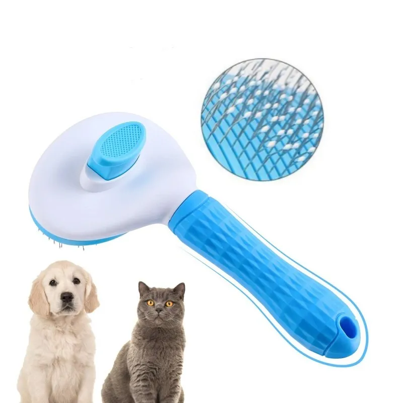 Pet Dog Combs One-click Hair Removal Cat Grooming Care Brush Comb for Long Hair Dogs Cats Puppy Cleaning Comb Pets Accessories
Pet Dog Combs One-click Hair Removal Cat Grooming Care Brush Comb for Long Hair Dogs Cats Puppy Cleaning Comb Pets Accessories