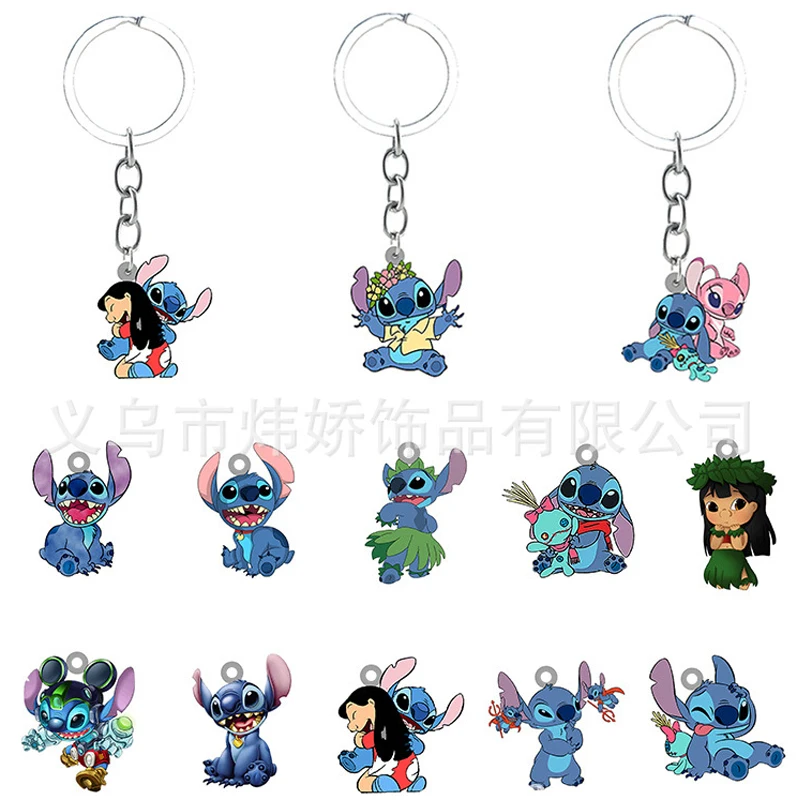 Disney Lilo & Stitch Cartoon Acrylic Keychain Pendant Bag Fashion Jewelry Creative Accessory Kids Toys Christmas Gifts
Disney Lilo & Stitch Cartoon Acrylic Keychain Pendant Bag Fashion Jewelry Creative Accessory Kids Toys Christmas Gifts