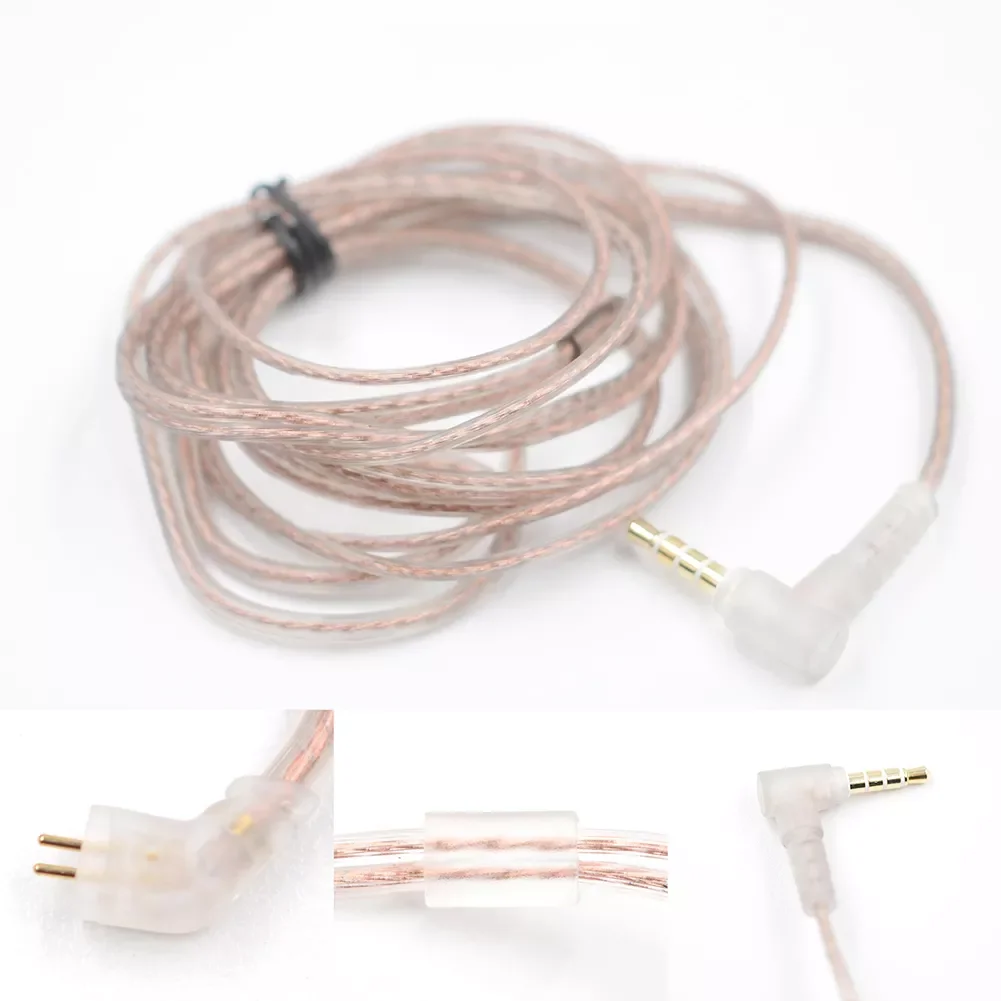 Headphones Silver plated upgrade cable 2PIN 0.75mm High-purity Silver Plated Flat Cable for KZ/CCA ZST ZSR ZSN ZSN PRO
Headphones Silver plated upgrade cable 2PIN 0.75mm High-purity Silver Plated Flat Cable for KZ/CCA ZST ZSR ZSN ZSN PRO
