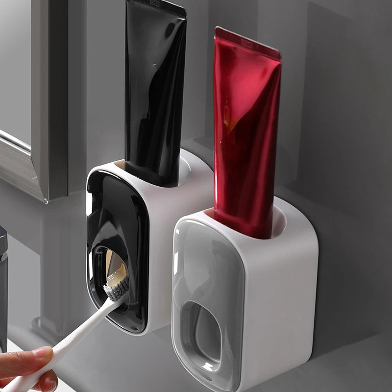 New in Toothpaste Dispenser Wall Mount Bathroom Bathroom Accessories Waterproof Toothpaste Squeezer Toothbrush Holder christmas
New in Toothpaste Dispenser Wall Mount Bathroom Bathroom Accessories Waterproof Toothpaste Squeezer Toothbrush Holder christmas