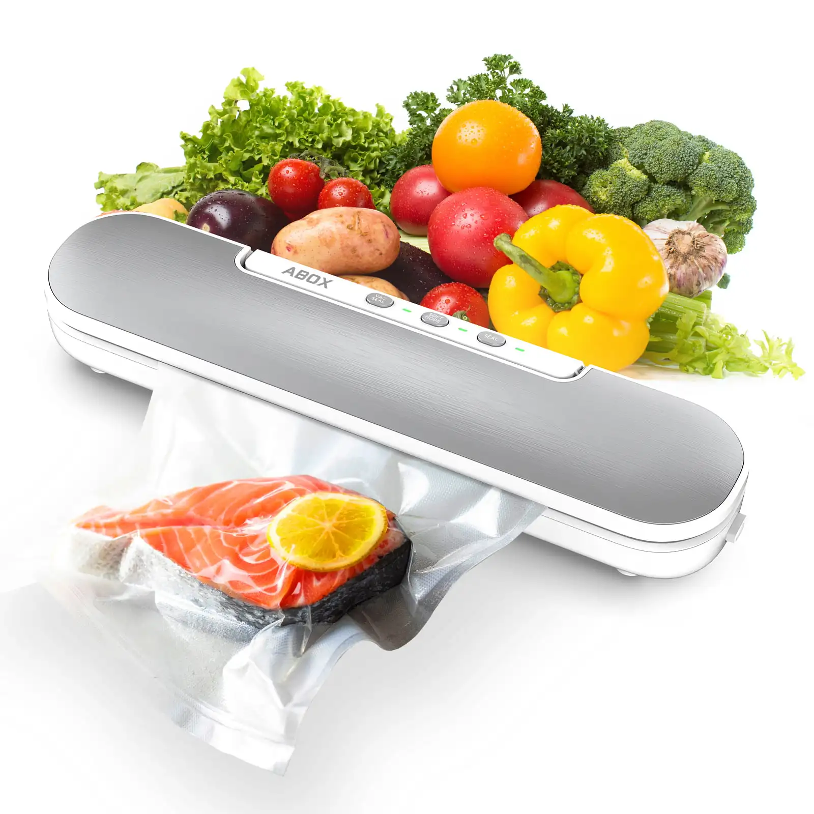 Vacuum Sealer Machine, Portable Food Vacuum Sealer with 3 Modes, Economical and Powerful Vacuum Machine for Family, 15 Bags Incl
Vacuum Sealer Machine, Portable Food Vacuum Sealer with 3 Modes, Economical and Powerful Vacuum Machine for Family, 15 Bags Incl