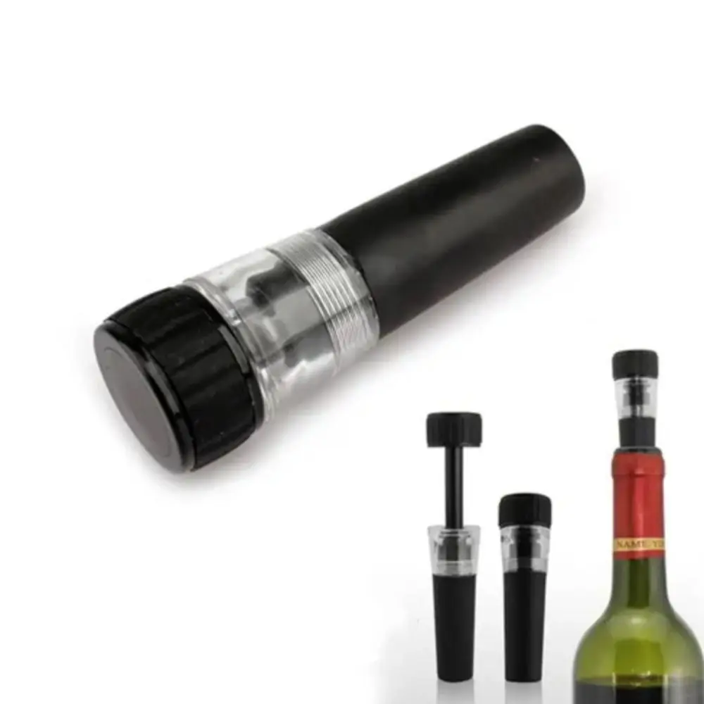 Leakproof Vacuum Wine Pump Reusable Wine Preservation Airtight Bottle Stopper Air Remover Wine Cork Champagne
Leakproof Vacuum Wine Pump Reusable Wine Preservation Airtight Bottle Stopper Air Remover Wine Cork Champagne