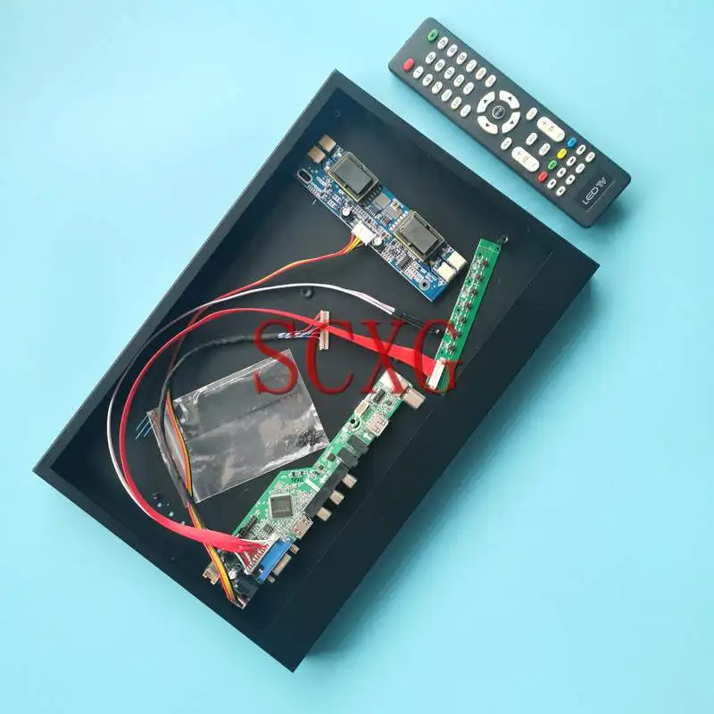 TV Driver Board+Metal Case Fit AA121XJ01 AA121XJ02 AA121XJ03 12.1" 4-CCFL 1024*768 VGA HDMI-Compatible AV USB RF Kit LVDS 20 Pin
TV Driver Board+Metal Case Fit AA121XJ01 AA121XJ02 AA121XJ03 12.1" 4-CCFL 1024*768 VGA HDMI-Compatible AV USB RF Kit LVDS 20 Pin