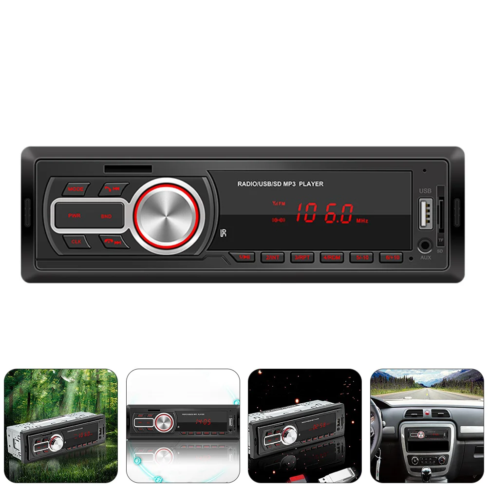 1 Set of Car Receiver Transmitter Car Stereo Receiver Touchscreen Double Din Digital Media Receiver Hands-free Calling Receiver
1 Set of Car Receiver Transmitter Car Stereo Receiver Touchscreen Double Din Digital Media Receiver Hands-free Calling Receiver