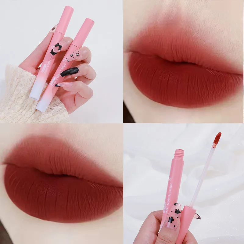 Non-stick Cup liquid Lipsticker Moisturizing Waterproof Lip Makeup Matte Mist Lip Glaze Smooth Velvet Lip Gloss For Sexy Women
Non-stick Cup liquid Lipsticker Moisturizing Waterproof Lip Makeup Matte Mist Lip Glaze Smooth Velvet Lip Gloss For Sexy Women