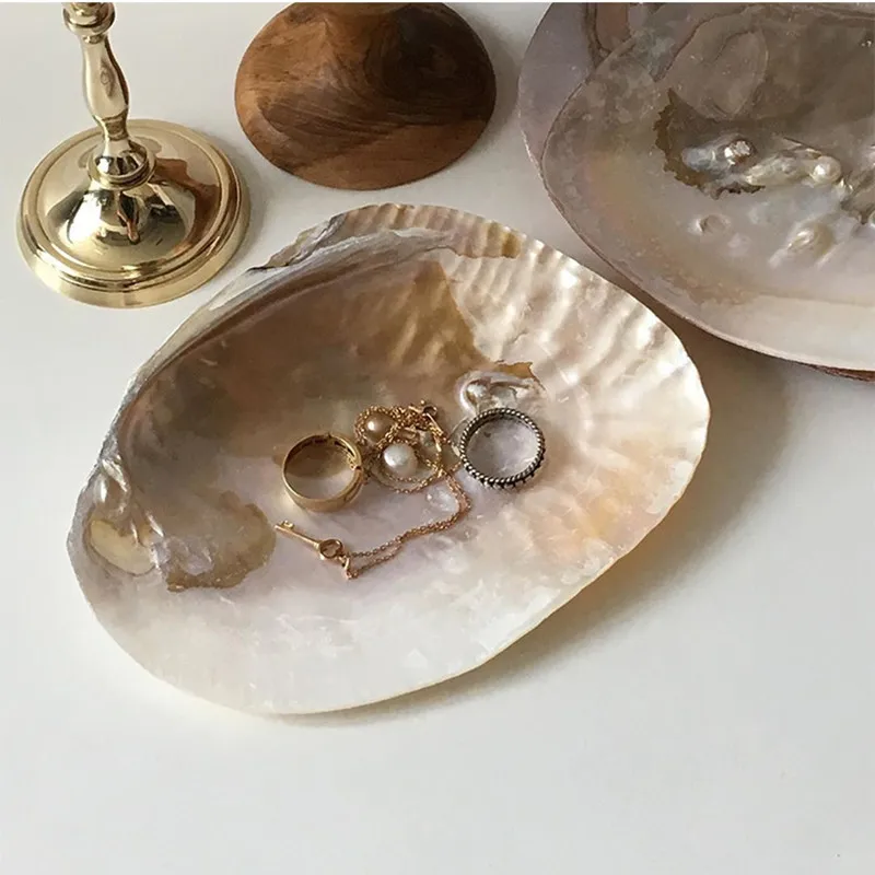INS Nordic Pearl Shell Storage Tray Jewelry Organizer Display Plate Perfume Cosmetric Holder Desktop Decor Ornaments Photo Props
INS Nordic Pearl Shell Storage Tray Jewelry Organizer Display Plate Perfume Cosmetric Holder Desktop Decor Ornaments Photo Props