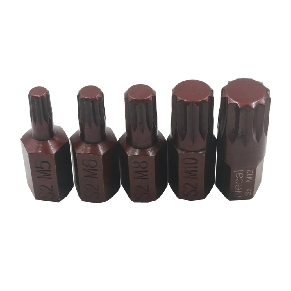 5pcs M5-M12 30mm Star Screwdriver Bit 10mm Hex Shank Alloy Steel Magnetic Screwdriver Bits For Impact Screwdriver Hand Tools
5pcs M5-M12 30mm Star Screwdriver Bit 10mm Hex Shank Alloy Steel Magnetic Screwdriver Bits For Impact Screwdriver Hand Tools
