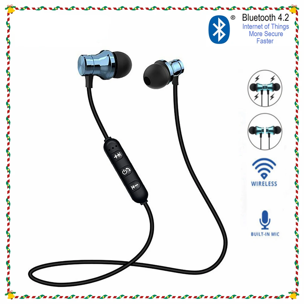 Magnetic Wireless Earphone Bluetooth Earphone Stereo Sports Waterproof Earbuds Wireless in-ear Headset with Mic Free shipping 
Magnetic Wireless Earphone Bluetooth Earphone Stereo Sports Waterproof Earbuds Wireless in-ear Headset with Mic Free shipping