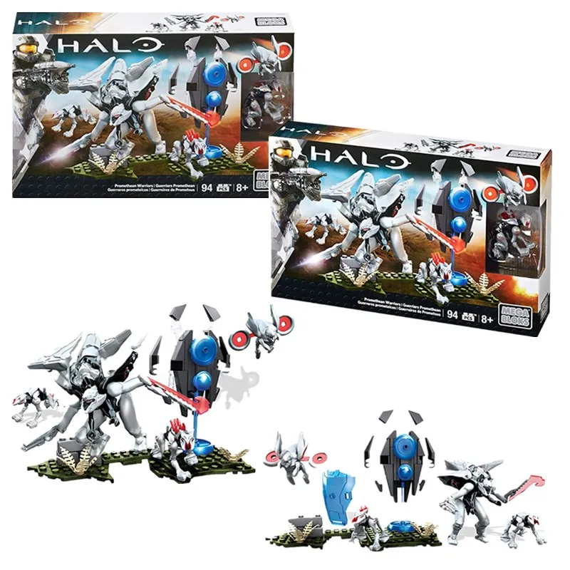 94 шт., игрушечный Конструктор Mega Bloks Halo Promethean Warrior Guerriers Prometheam
94 шт., игрушечный Конструктор Mega Bloks Halo Promethean Warrior Guerriers Prometheam