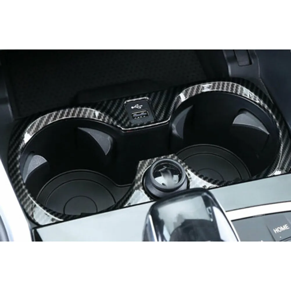 1pc Central Console Water Cup Cover Trim For BMW 3-Series G20 19-21 Carbon Fiber Black Gear Shift Box Panel Interior Decor
1pc Central Console Water Cup Cover Trim For BMW 3-Series G20 19-21 Carbon Fiber Black Gear Shift Box Panel Interior Decor