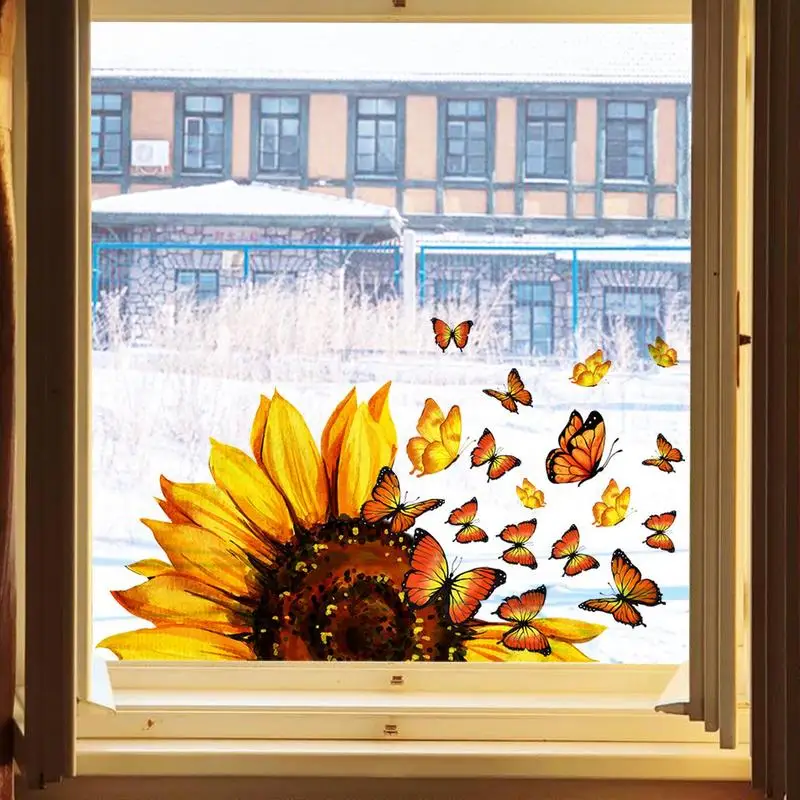 Sunflower Wall Stickers Green Leaves Stickers For Kitchen Classroom Living Room Kids Room Bedroom Wall Decal Home Decoration
Sunflower Wall Stickers Green Leaves Stickers For Kitchen Classroom Living Room Kids Room Bedroom Wall Decal Home Decoration