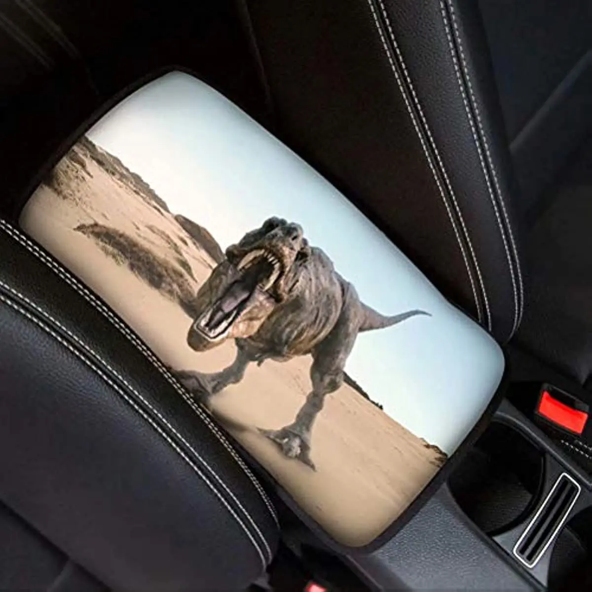 Auto Center Console Pad Neoprene Car Armrest Seat Box Cover Protector Universal Fit, Dinosaur
Auto Center Console Pad Neoprene Car Armrest Seat Box Cover Protector Universal Fit, Dinosaur