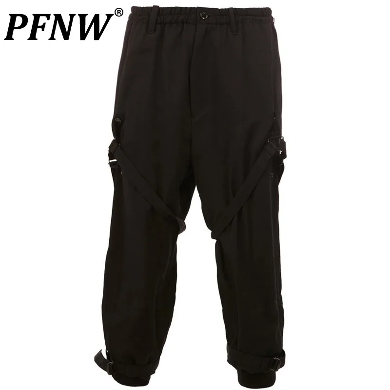 PFNW 2023 новые мужские модные однотонные Свободные повседневные брюки с регулируемой талией в стиле High Street Safari 12A6400
PFNW 2023 новые мужские модные однотонные Свободные повседневные брюки с регулируемой талией в стиле High Street Safari 12A6400