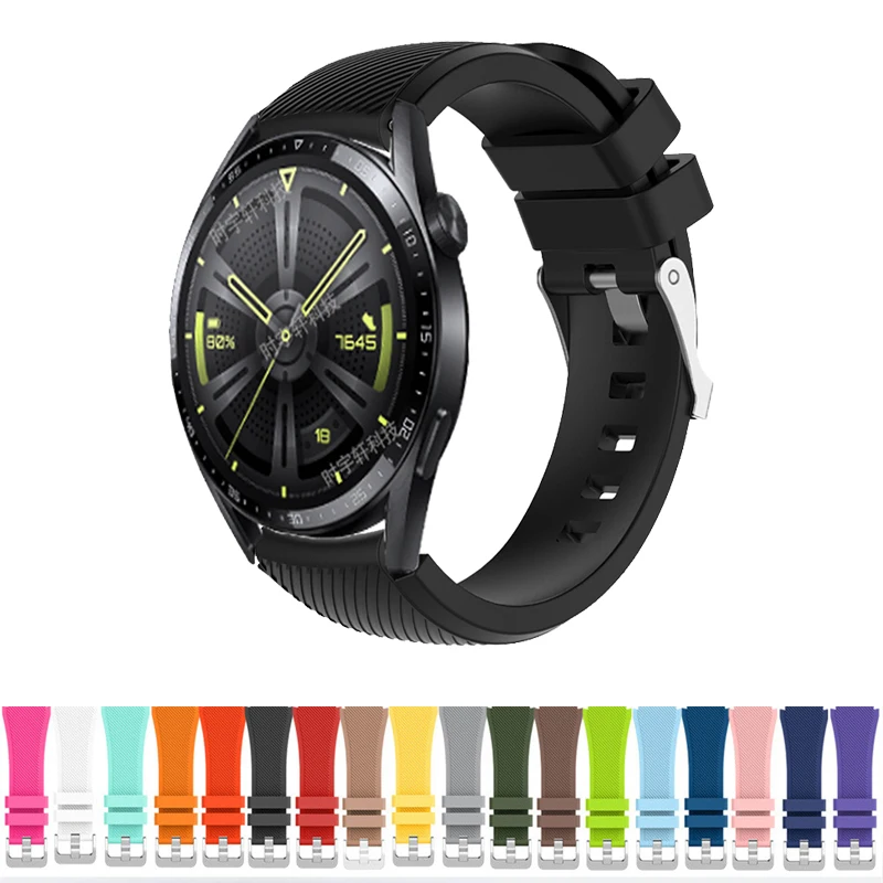 22mm Sport Strap For Huawei Watch GT 2 GT 3 46mm Silicone Watchband For Huawei Watch 3/Buds/GT 2 Pro/Runner Bracelet Accessories
22mm Sport Strap For Huawei Watch GT 2 GT 3 46mm Silicone Watchband For Huawei Watch 3/Buds/GT 2 Pro/Runner Bracelet Accessories