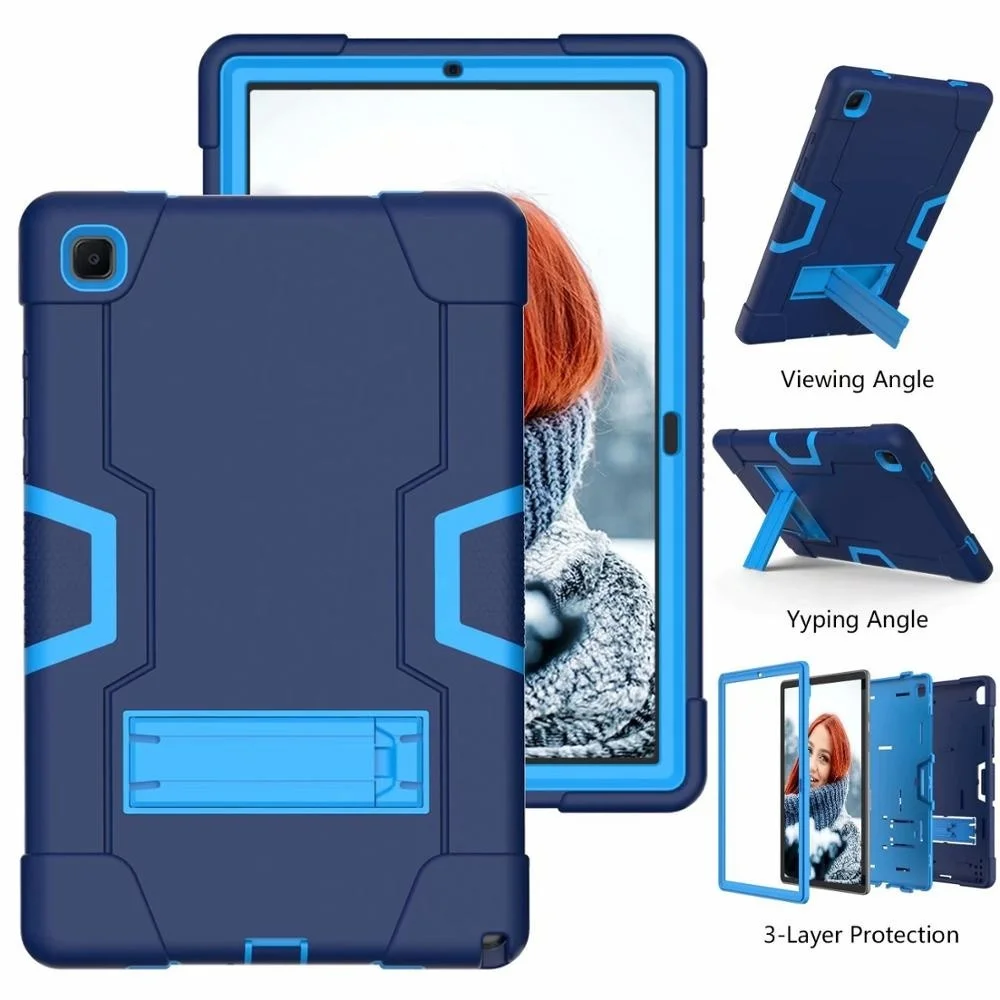 For Samsung Galaxy Tab A7 10.4 " T505/T500/T507/T505N Kids Safe Robot Hybrid Stand Silicone Tablet Protection Case
For Samsung Galaxy Tab A7 10.4 " T505/T500/T507/T505N Kids Safe Robot Hybrid Stand Silicone Tablet Protection Case