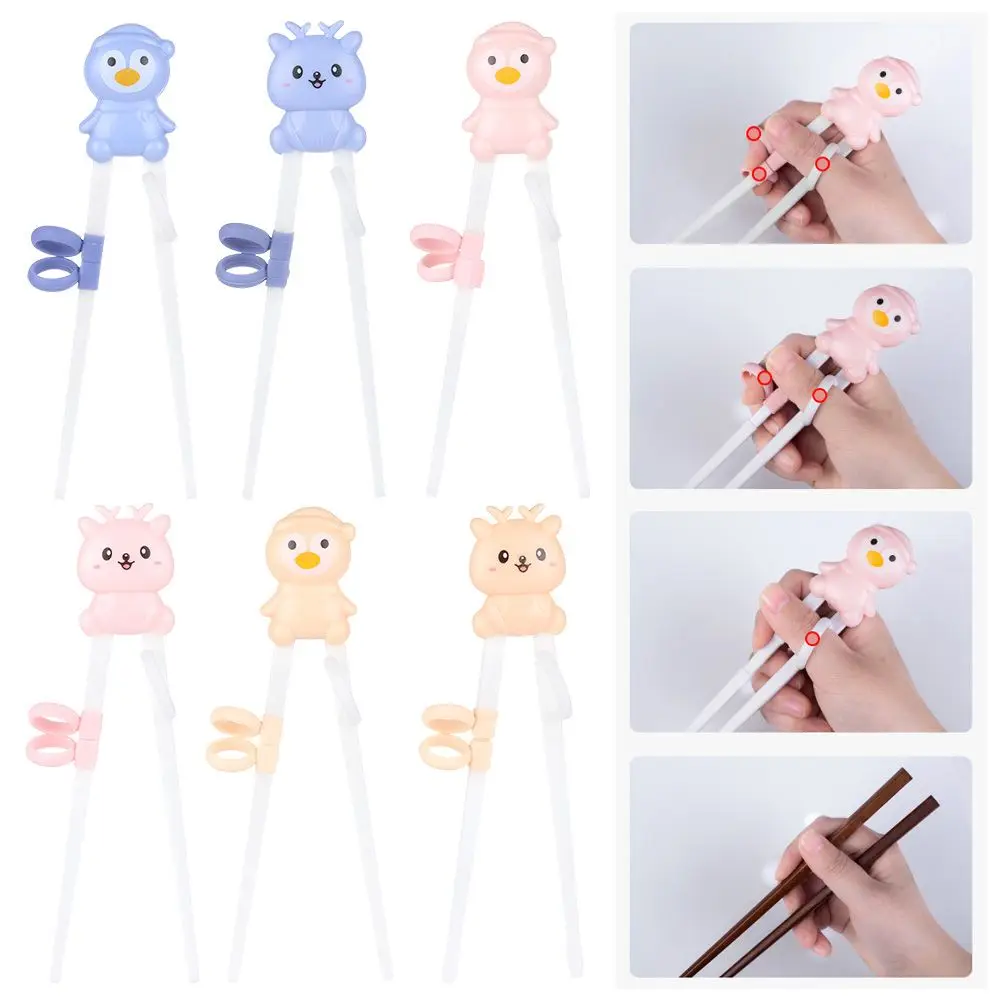 Cute Baby Toughness Tableware Eating Helper Training Beginner Chopsticks Learning Chopsticks
Cute Baby Toughness Tableware Eating Helper Training Beginner Chopsticks Learning Chopsticks