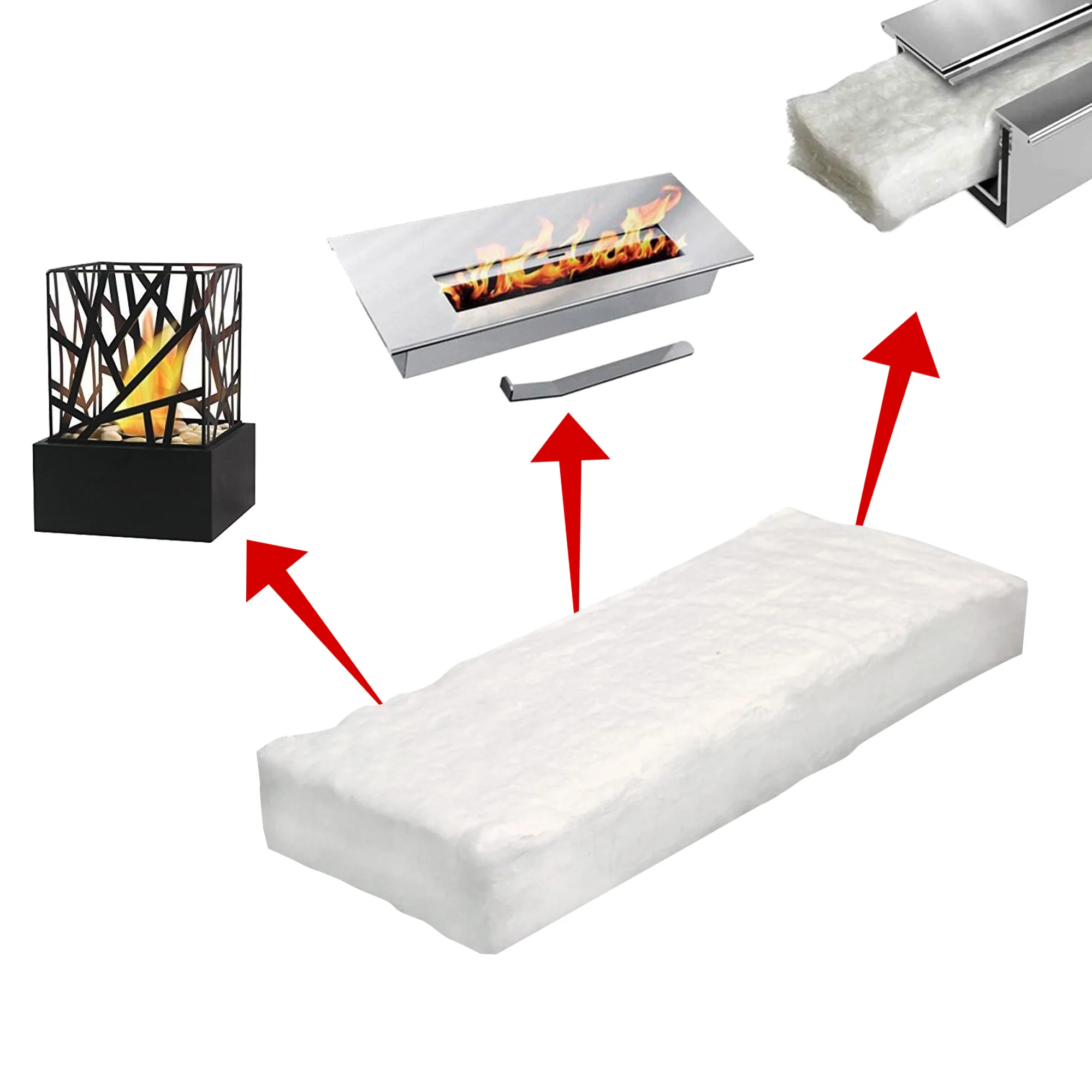3pcs Ceramic Fiber Blanket Ceramic Sponge For Bioethanol Fireplace Resistant Insulation Cotton Firplace Firebox Safety Bio Fire
3pcs Ceramic Fiber Blanket Ceramic Sponge For Bioethanol Fireplace Resistant Insulation Cotton Firplace Firebox Safety Bio Fire