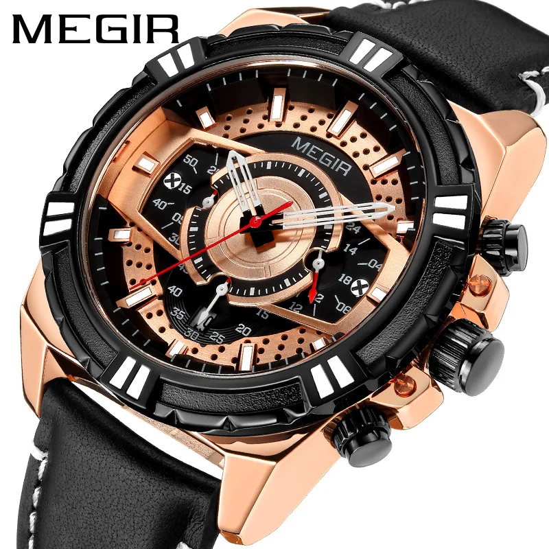 MEGIR 2022 New Luxury Men's Watch Casual Fashion Authentic Wristwatches Relogio Masculino Quartz Luminous Chronograph Clock 2118
MEGIR 2022 New Luxury Men's Watch Casual Fashion Authentic Wristwatches Relogio Masculino Quartz Luminous Chronograph Clock 2118