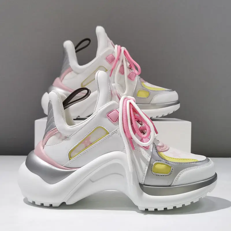 New Women's Designer Trend Niche Fashion with Thick Sole Leisure Sports Running Single Shoes Woman Shoes Sneakers Shoes
New Women's Designer Trend Niche Fashion with Thick Sole Leisure Sports Running Single Shoes Woman Shoes Sneakers Shoes