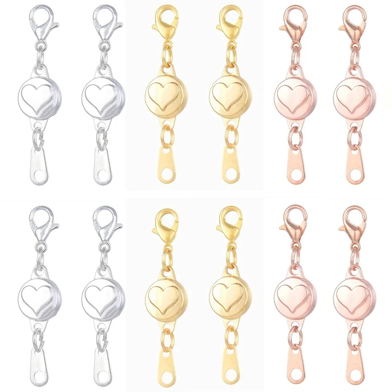 12Pcs Magnetic Necklace Clasps And Closures For Necklace And Bracelet, Jewelry Clasps For Jewelry Making
12Pcs Magnetic Necklace Clasps And Closures For Necklace And Bracelet, Jewelry Clasps For Jewelry Making